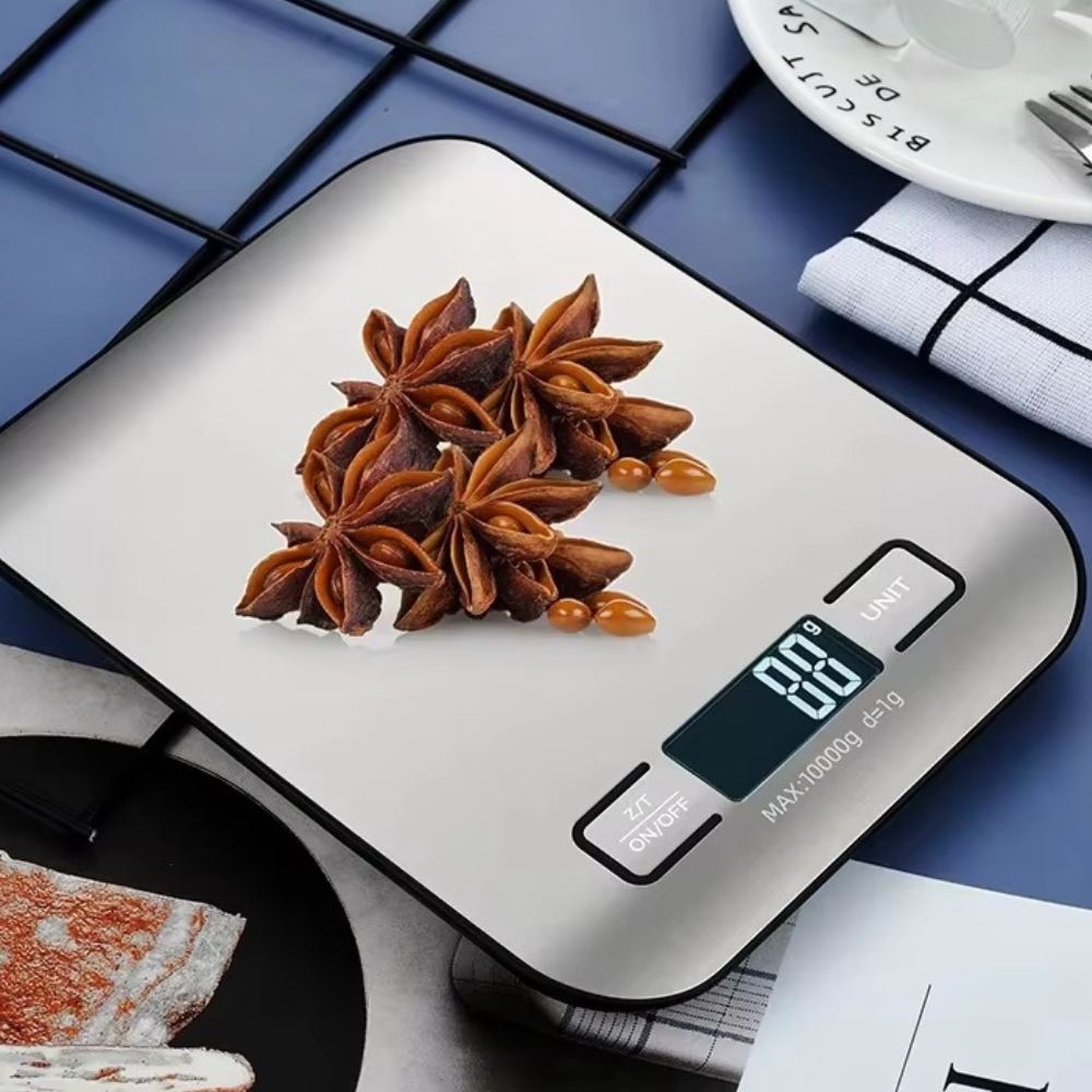 Stainless Steel Kitchen Scale | Precise, Stylish Kitchen Scale for Perfection
