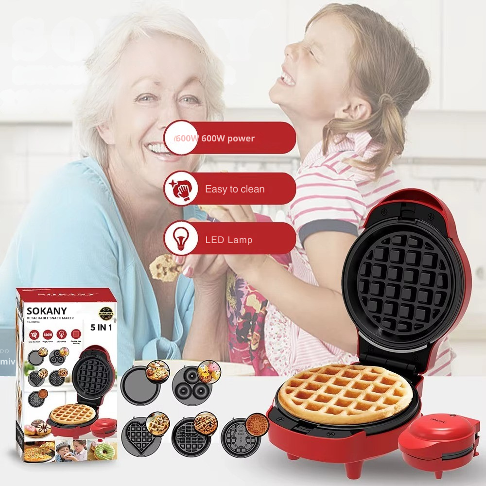 Mini Donut & Waffle Maker by SweetBite | Creative Delight for Family Fun