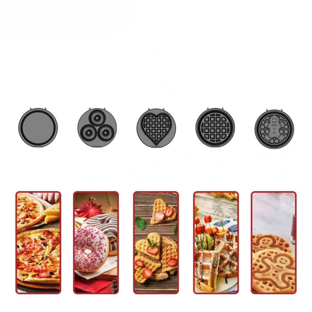 Mini Donut & Waffle Maker by SweetBite | Creative Delight for Family Fun
