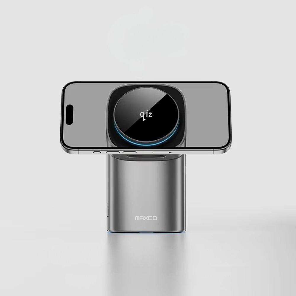 Qi2 Magnetic Wireless Charger | Fast, Magnetic 3-in-1 Charging Experience