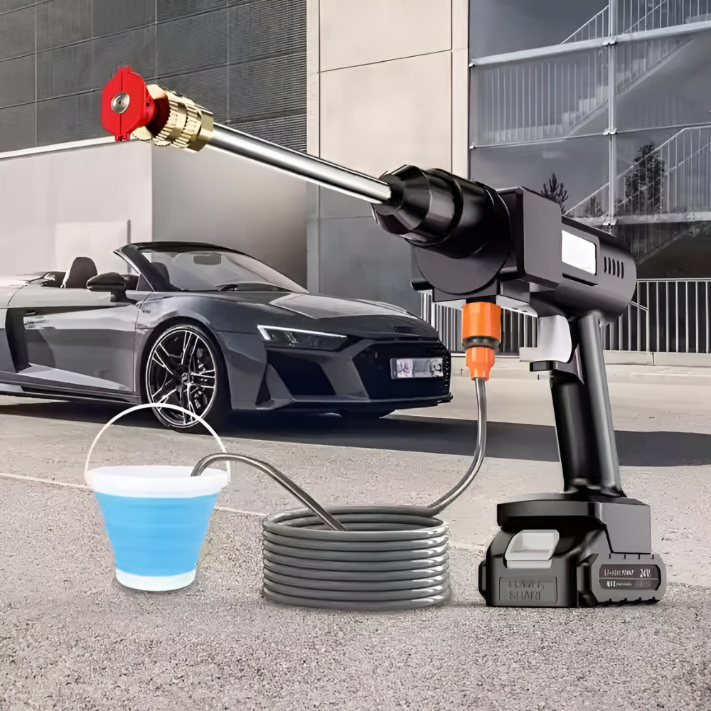 Portable High-Pressure Foam Cleaner Powerful, Wireless Dirt Removal