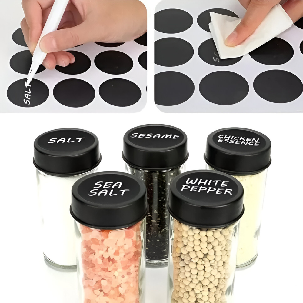Rotating Spice Jar Set | Perfect Spice Organization with Style