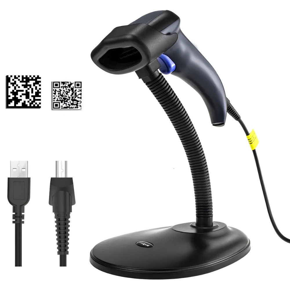 Wireless CCD Barcode Scanner | Lightning-Fast Wireless Scanning