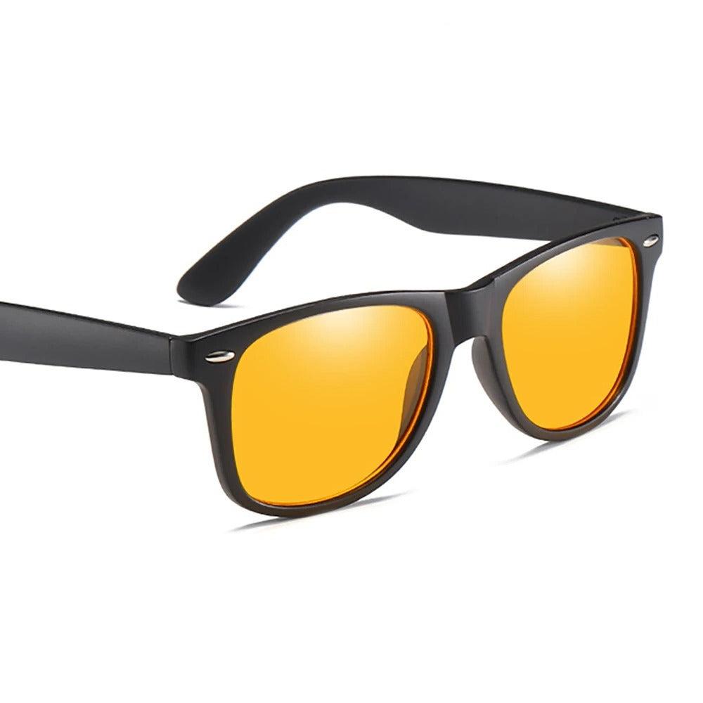 VIVIBEE Classic Square Gaming Glasses  Blue Light Blocking Eyewear for Men and Women – Yellow Filter for Office and Computer Use