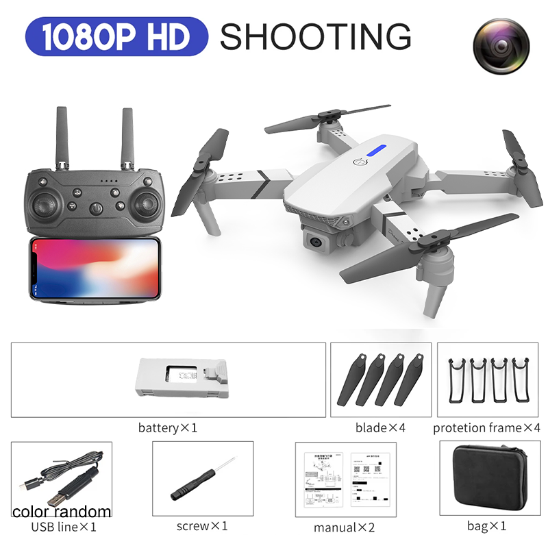 RC Drone with 4K Camera, Foldable Design, WiFi FPV, and Altitude Hold Perfect Gift for Aerial Enthusiasts Photography