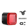 WEST BIKING Smart Rear Bike Light – Brake Sensing LED Taillight with Auto Start/Stop & Digital Power Display for Cycling Safety


