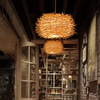 Willow Pendant Lamp | Handcrafted Natural Wicker Light Fixture

