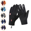 Winter Gloves for Men & Women Touchscreen, Waterproof, and Warm with Plus Velvet Lining – Ideal for Motorcycle, Cycling, Running, and Skiing