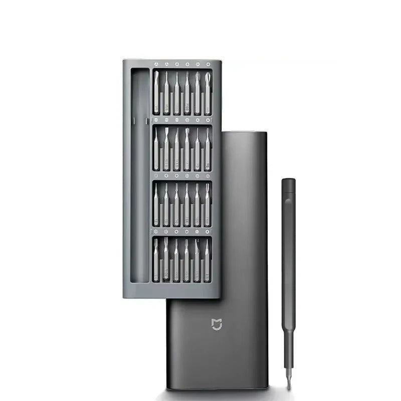 XIAOMI MIJIA 24-in-1 Finishing Screwdriver Set – Multifunctional Magnetic Head Manual Tool for Household Maintenance and Disassembly

