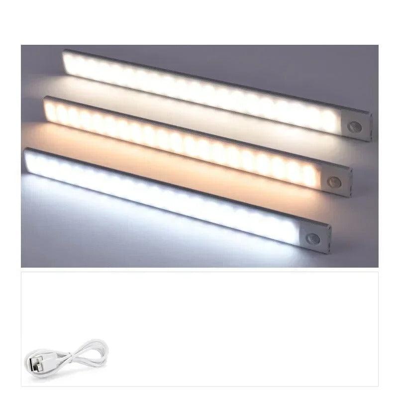 Xiaomi Motion Sensor Night Light  Wireless LED, USB Rechargeable, 3-Color Dimming for Bedroom, Cabinet, and Decorative Lighting