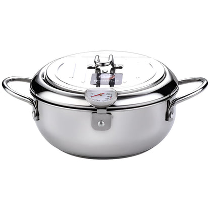 Deep Fryer Pot – Heavy-Duty Non-Stick Frying Pot for Crispy, Golden Fried Foods