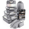 8 Set Packing Cubes for Travel – Durable, Space-Saving Organizers