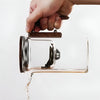 Glass Teapot with Wooden Handle – Elegant, Heat-Resistant Teapo