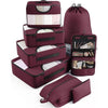 8 Set Packing Cubes for Travel – Durable, Space-Saving Organizers