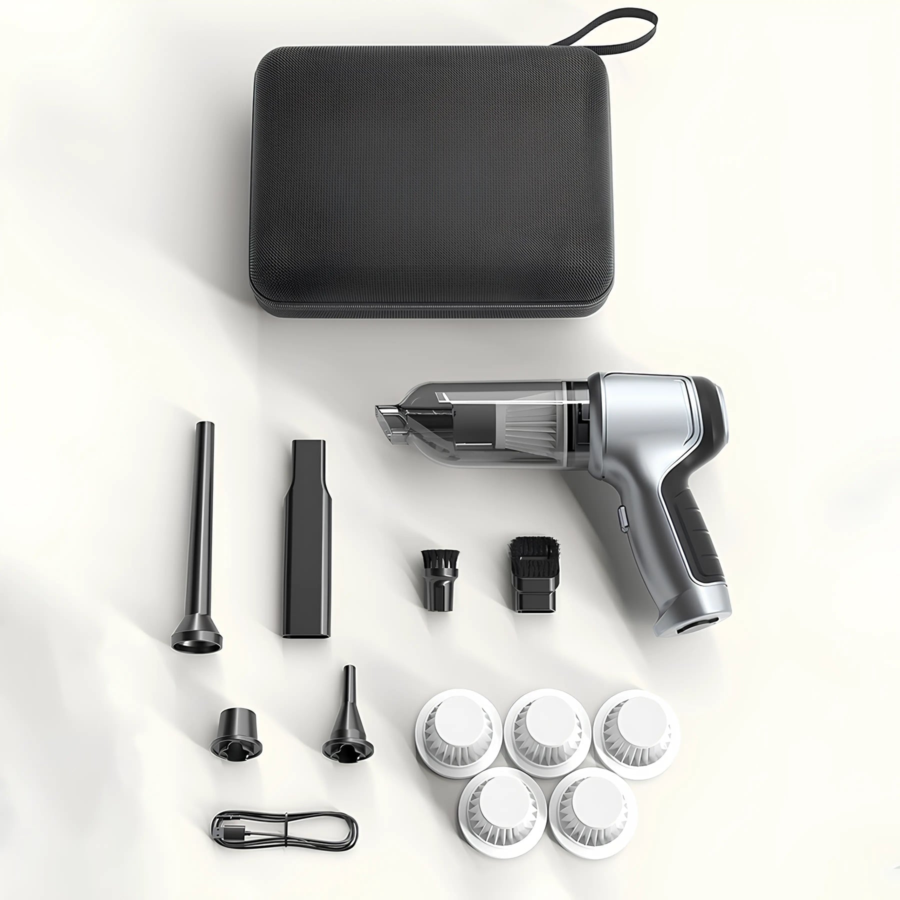 Handheld Vacuum Cleaner Compact & Cordless Cleaning Solution for Home & Car