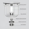 Glass Teapot with Wooden Handle – Elegant, Heat-Resistant Teapo