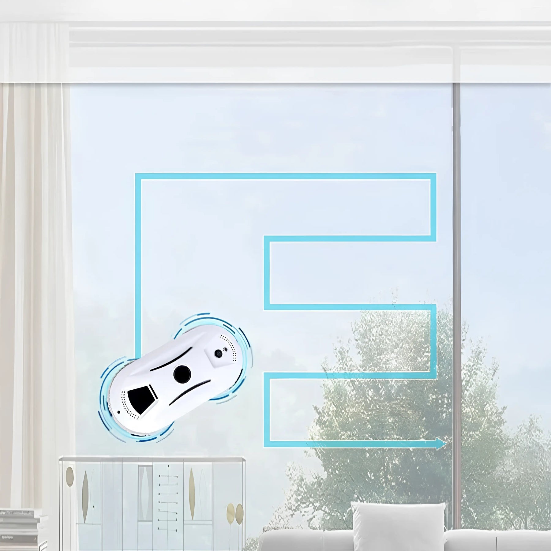 Window Cleaning Robot Pro 2.0 – Smart Robotic Window Cleaner with Advanced Features