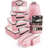 8 Set Packing Cubes for Travel – Durable, Space-Saving Organizers