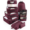 8 Set Packing Cubes for Travel – Durable, Space-Saving Organizers