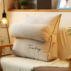 Wedge-Shaped Back Support Pillow Ergonomic Memory Foam Pillow