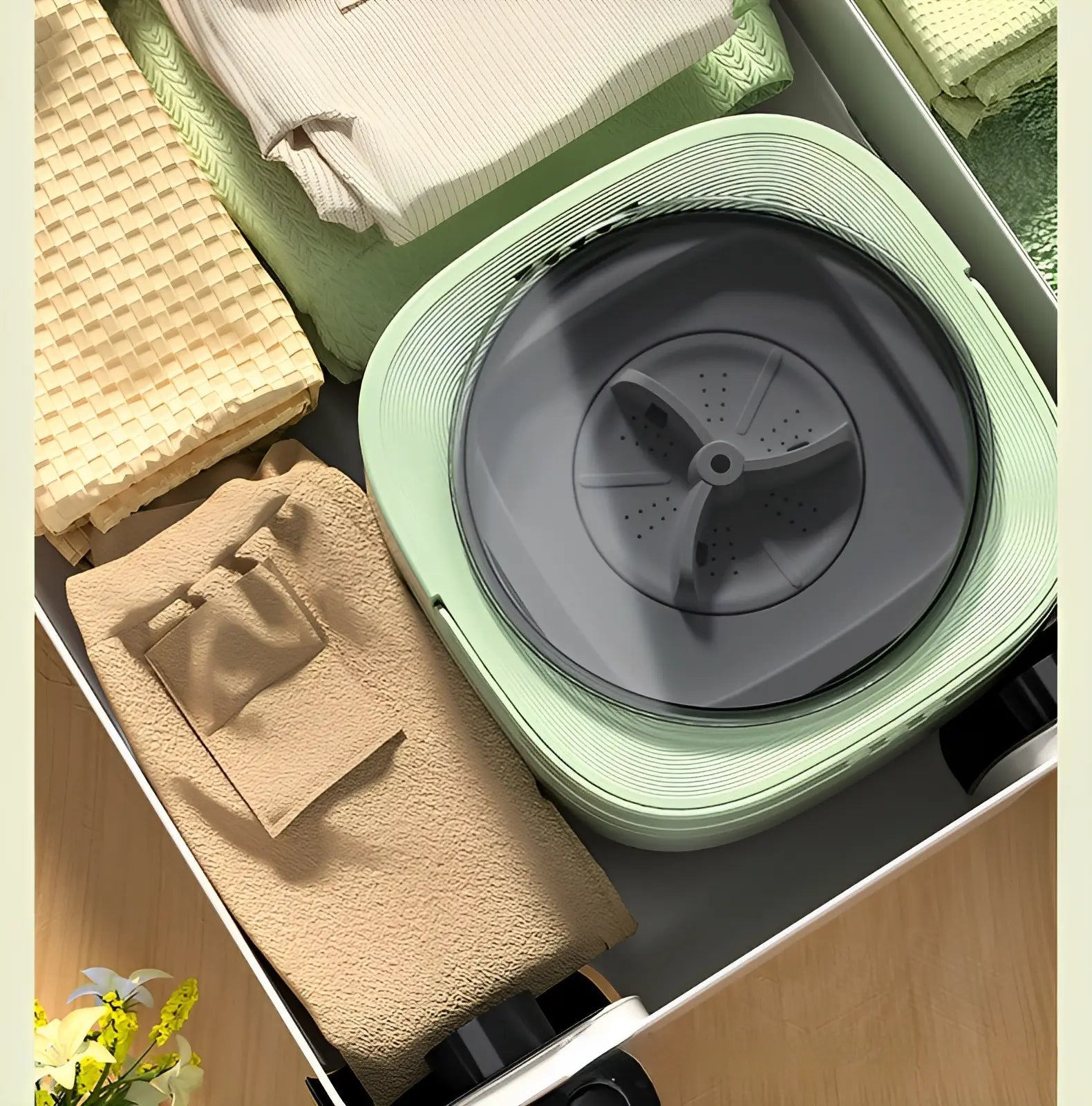 Pro Mini Washing Machine Compact & Portable Washer for Home, Dorm, RV & Travel