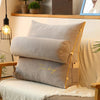 Wedge-Shaped Back Support Pillow Ergonomic Memory Foam Pillow