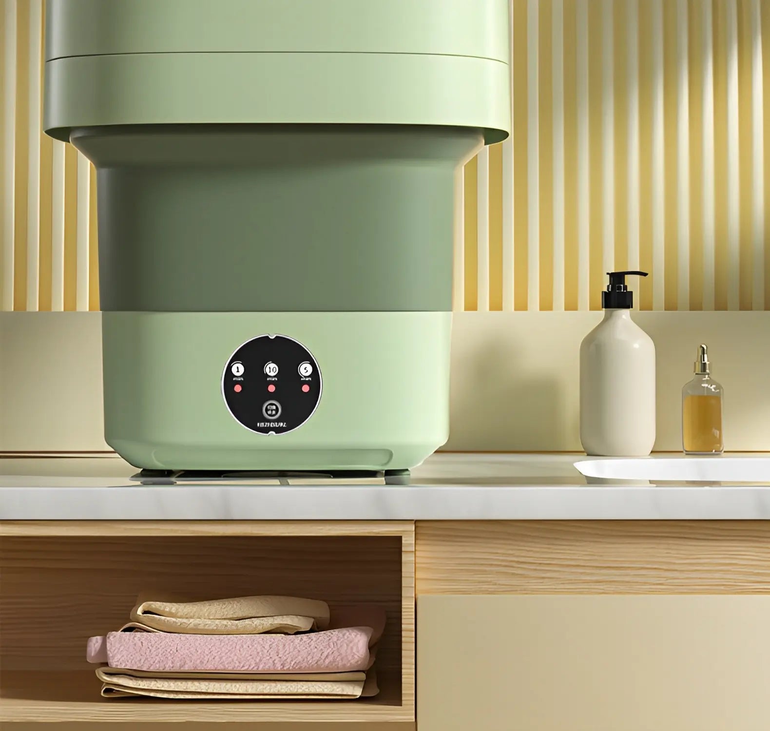 Pro Mini Washing Machine Compact & Portable Washer for Home, Dorm, RV & Travel