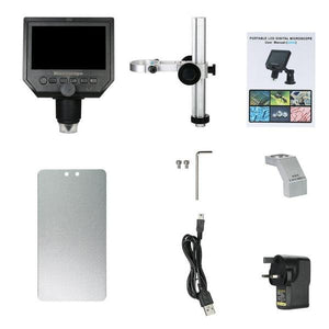 600X Microscope – High Magnification, Portable Lab-Grade Microscope