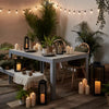 Solar Powered Fairy Lights Outdoor LED String Lights for Garden, Patio, and Decor