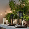 Solar Powered Fairy Lights Outdoor LED String Lights for Garden, Patio, and Decor