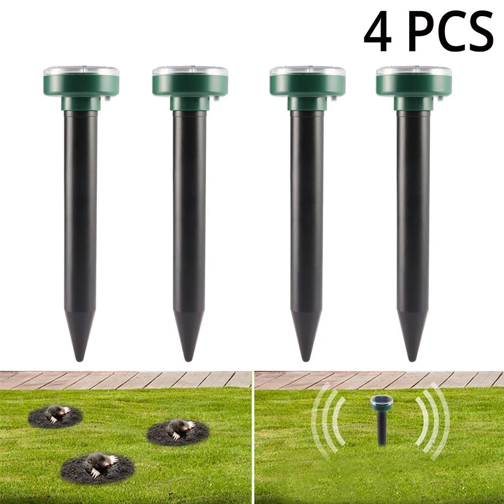 EcoGuard™ Solar-Powered Ultrasonic Pest Repeller [4-Pack]