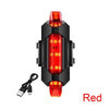 USB Rechargeable Bike Light Set – Front LED Headlight & Rear Taillight