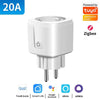 Smart Plug – WiFi/Zigbee EU 16A/20A Socket with Power Monitoring, Timer, Voice Control