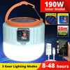 Solar Camping Light – Waterproof Rechargeable LED Tent Lantern