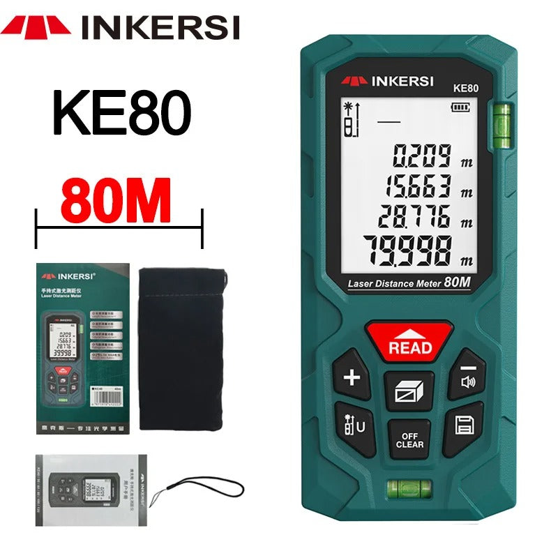 Laser Distance Meter – 40M/70M/120M Digital Rangefinder High Precision