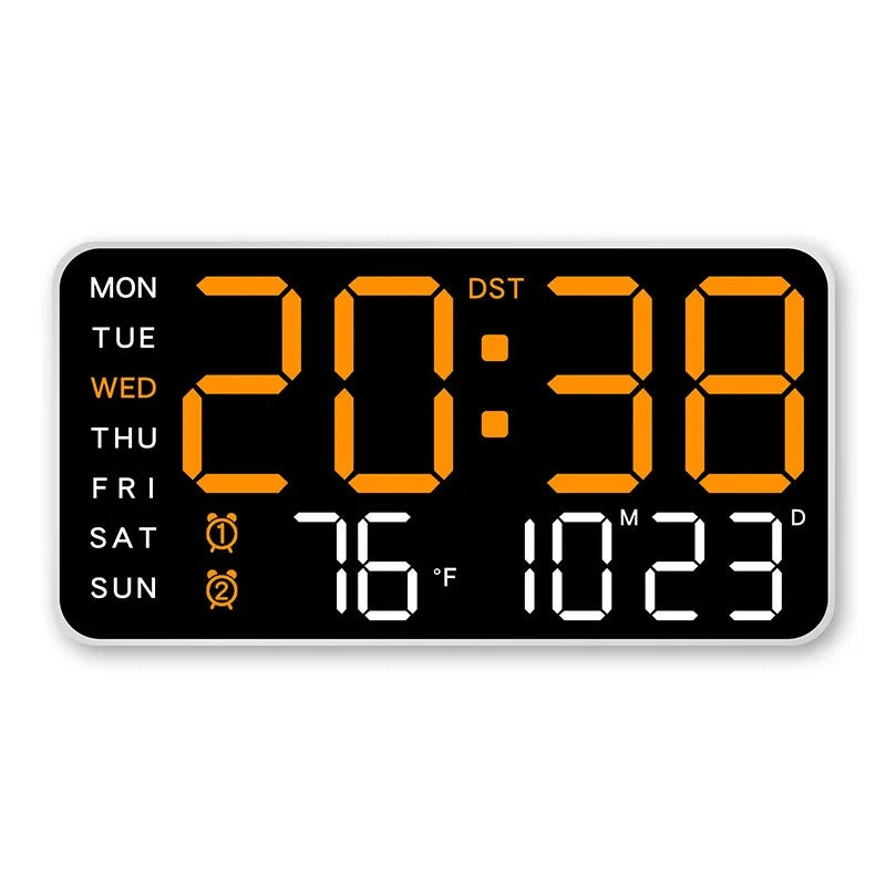Large Digital Wall Clock