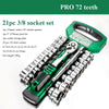 Socket Sleeve Wrench Set – 1/4