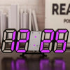 3D LED Alarm Clock with Date & Temperature Display