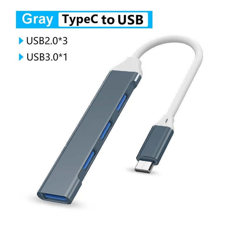 4K USB-C Hub with HDMI Type-C to HDMI Adapter, 87W PD Charging, USB 3.0, TF/SD Card Reader