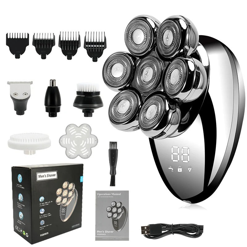 7D Floating Electric Shaver for Men