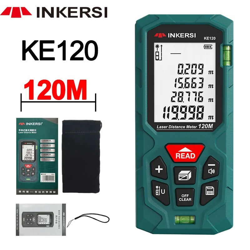 Laser Distance Meter – 40M/70M/120M Digital Rangefinder High Precision