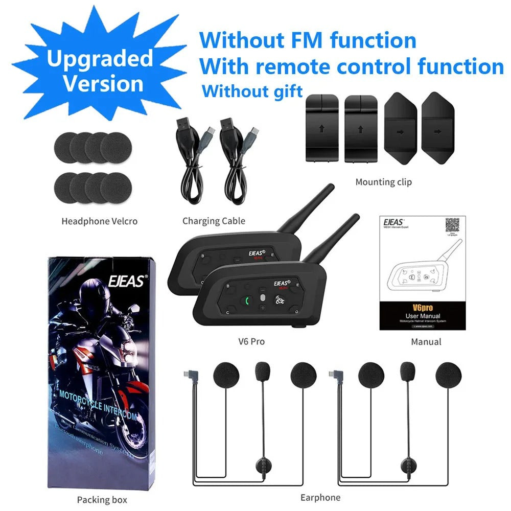 Bluetooth Motorcycle Intercom