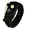 Waterproof Survival Paracord Bracelet with LED Light