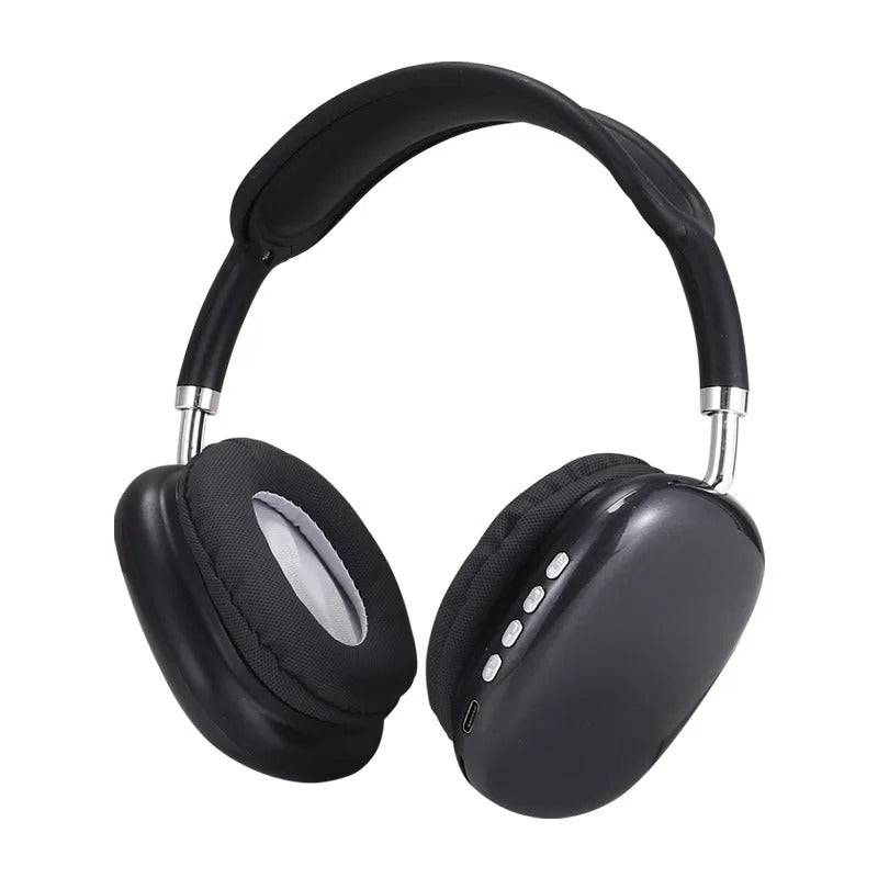 New P9 Wireless Bluetooth Headphones – Noise Cancelling Over-Ear Headset with Mic