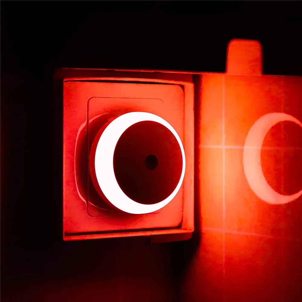 Smart Sensor LED Night Light – Plug-In Wall Lamp