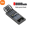 200000mAh Solar Power Bank – 4-in-1 Ultra Capacity Fast Charging