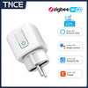 Smart Plug – WiFi/Zigbee EU 16A/20A Socket with Power Monitoring, Timer, Voice Control