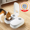 Automatic Pet Feeder with Dual Bowls