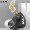 CCA CRA In-Ear Monitor Headphones – Wired IEM Earphones with Ultra-Thin Diaphragm & Deep Bass Sound