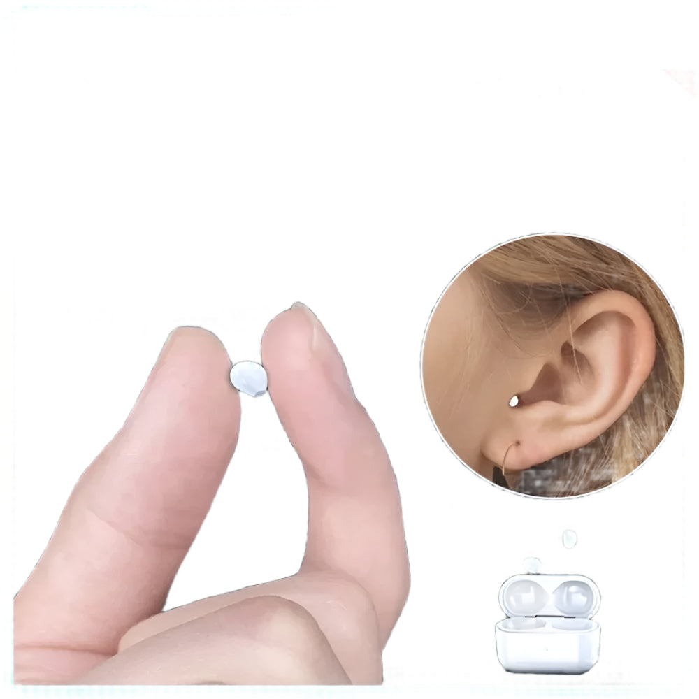 Mini Bluetooth Earphones Wireless In-Ear Earbuds with Noise Reduction